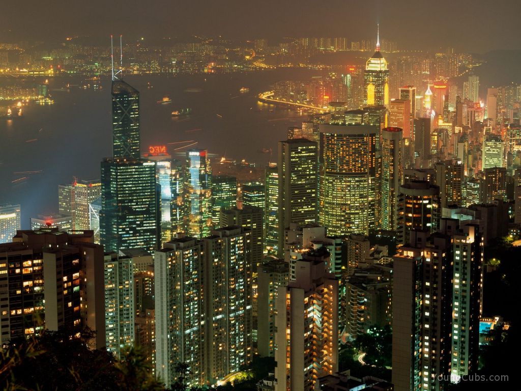 The Lights of Hong Kong
